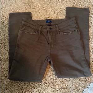 Mens grey straight leg jeans size 32 x 30.